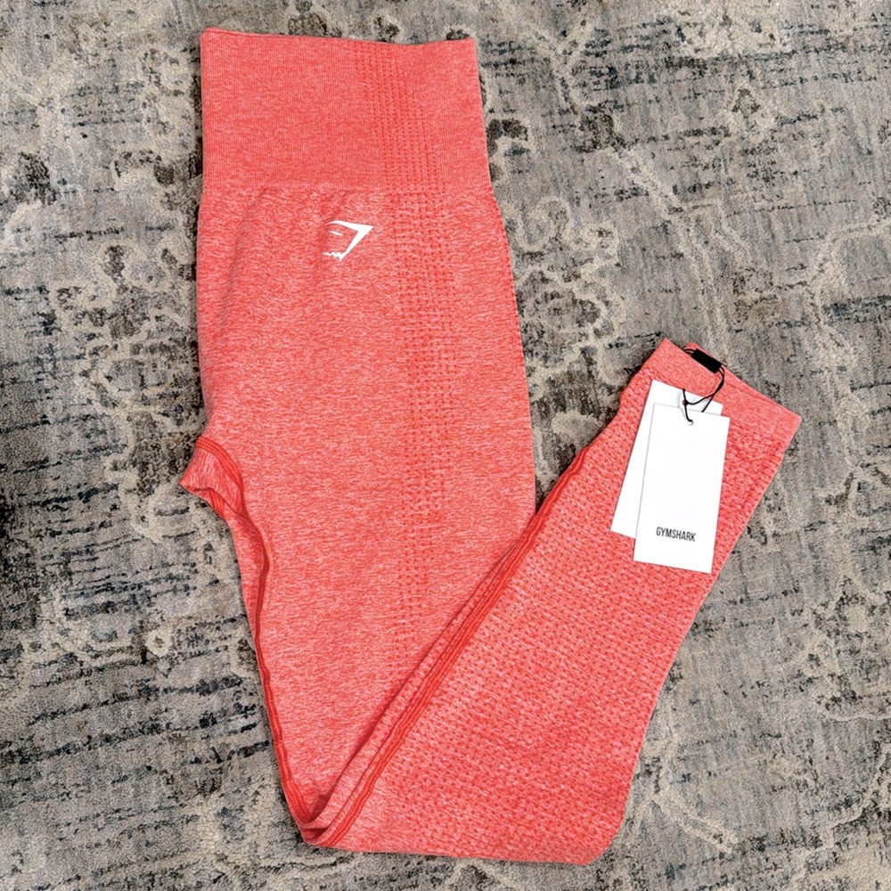 Gymshark Vital Seamless Leggings - Intense Coral